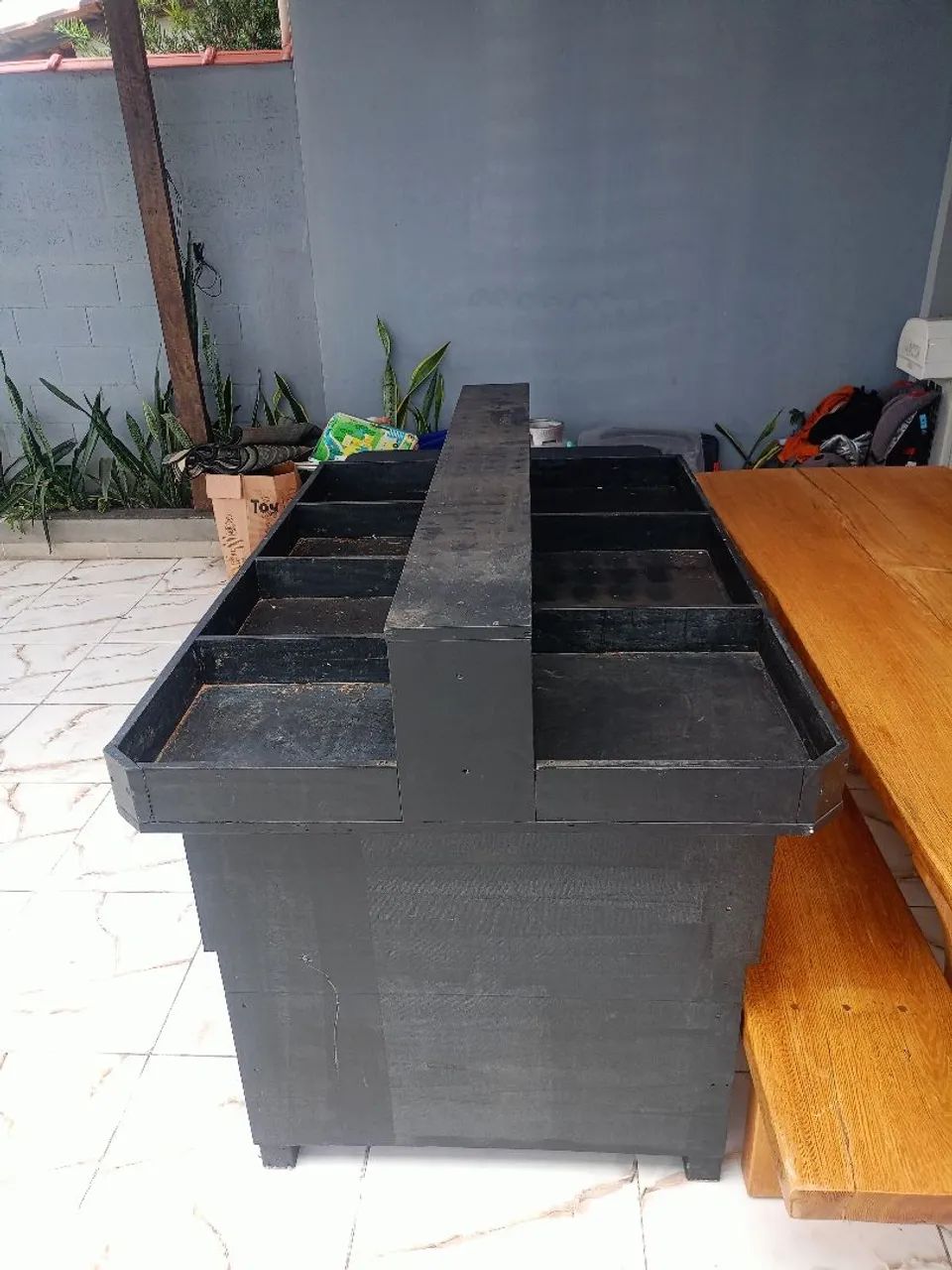 Bancada expositora robusta para Hortifruti e Mercearia.  - Foto 2