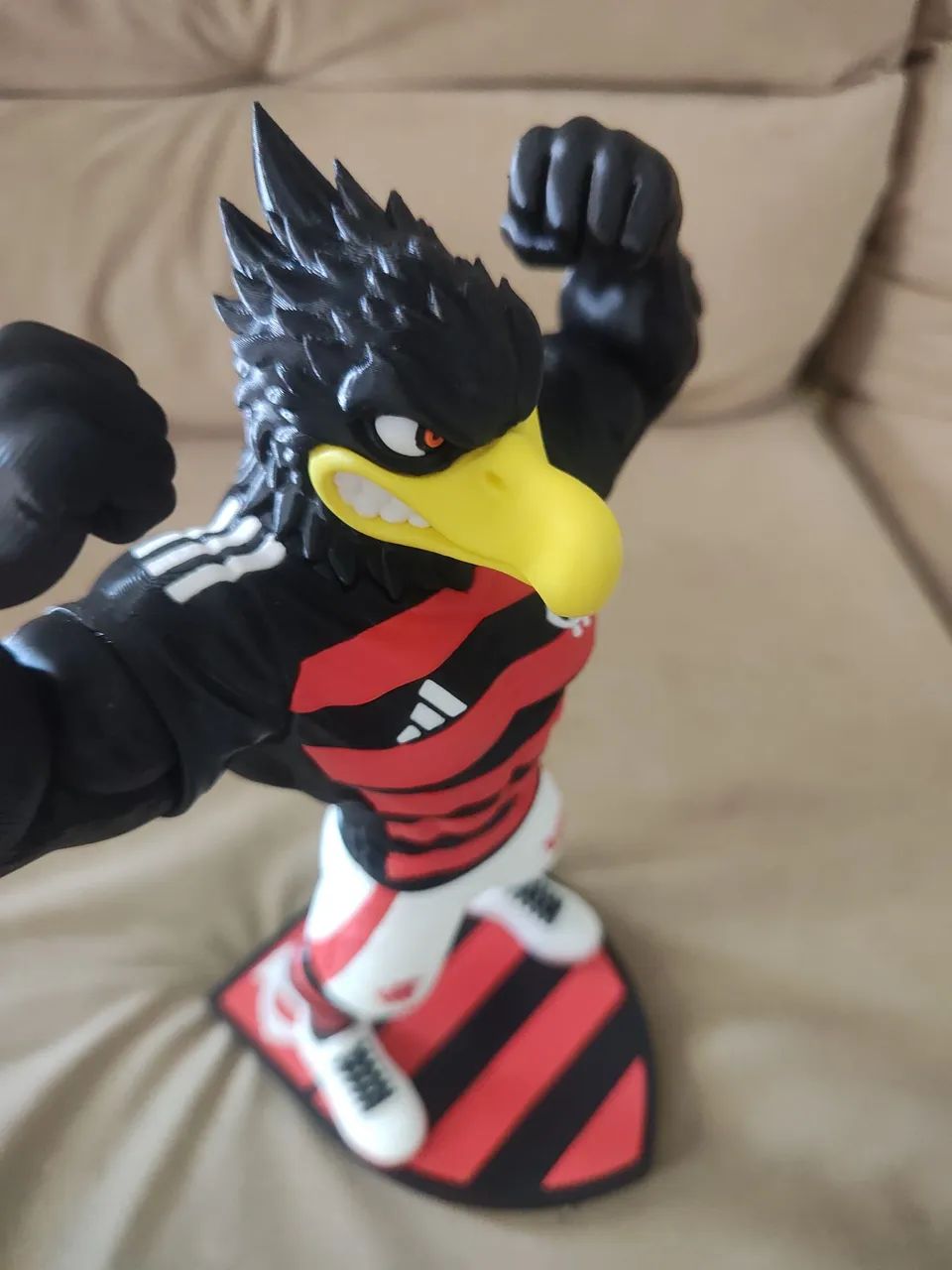 Mascote do flamengo 3D - Foto 4
