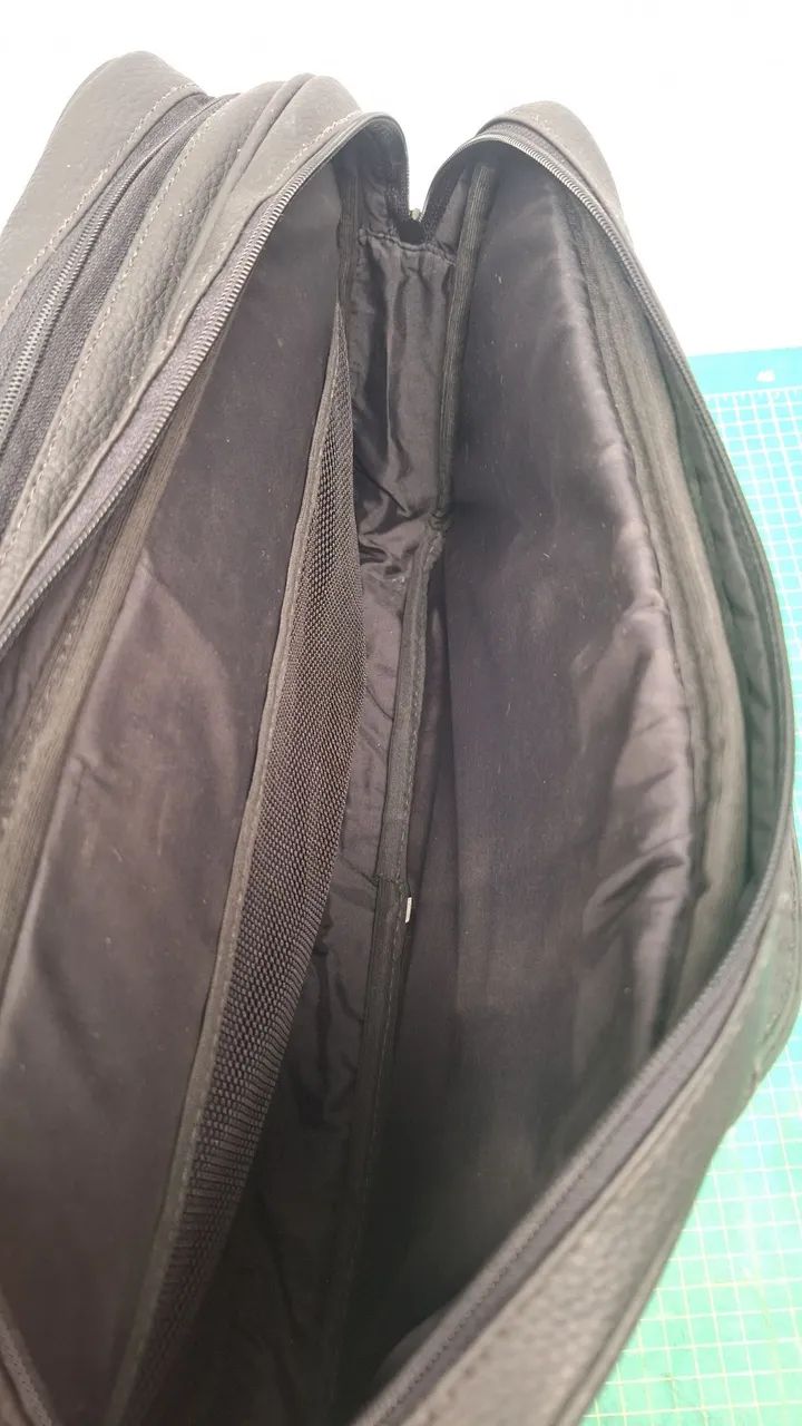 Maleta executiva para notebook com duas divisórias - Foto 3
