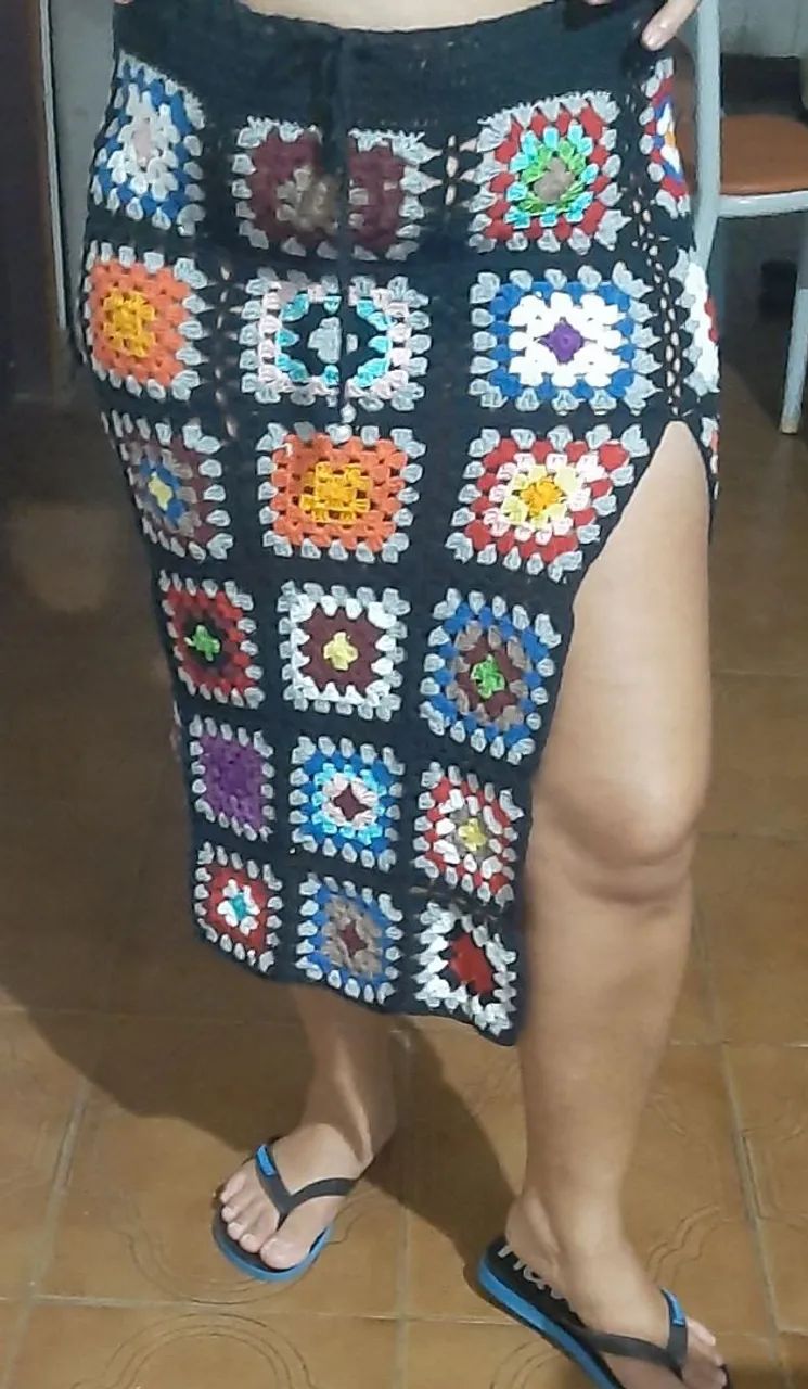 Saia de croche