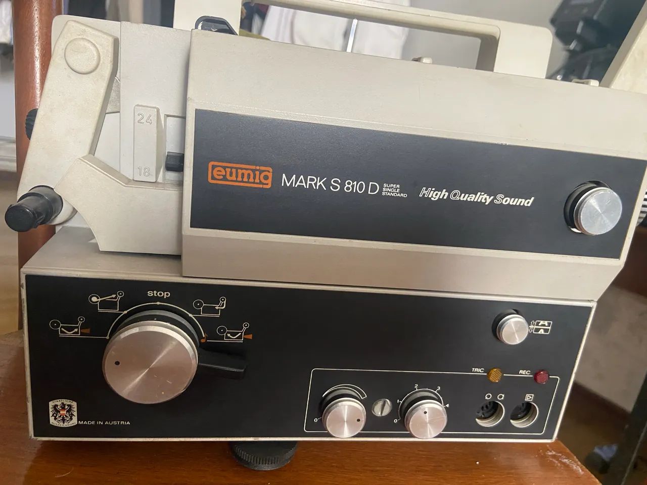 Retroprojetor EUMIG MARK S810D Importado 