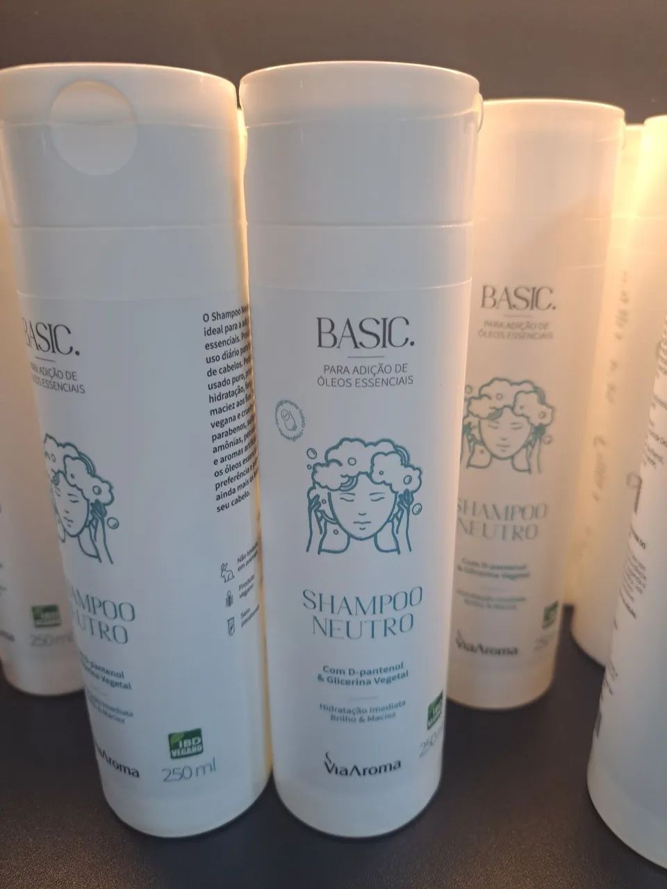 Shampoo Neutro para adição de oleos essencial