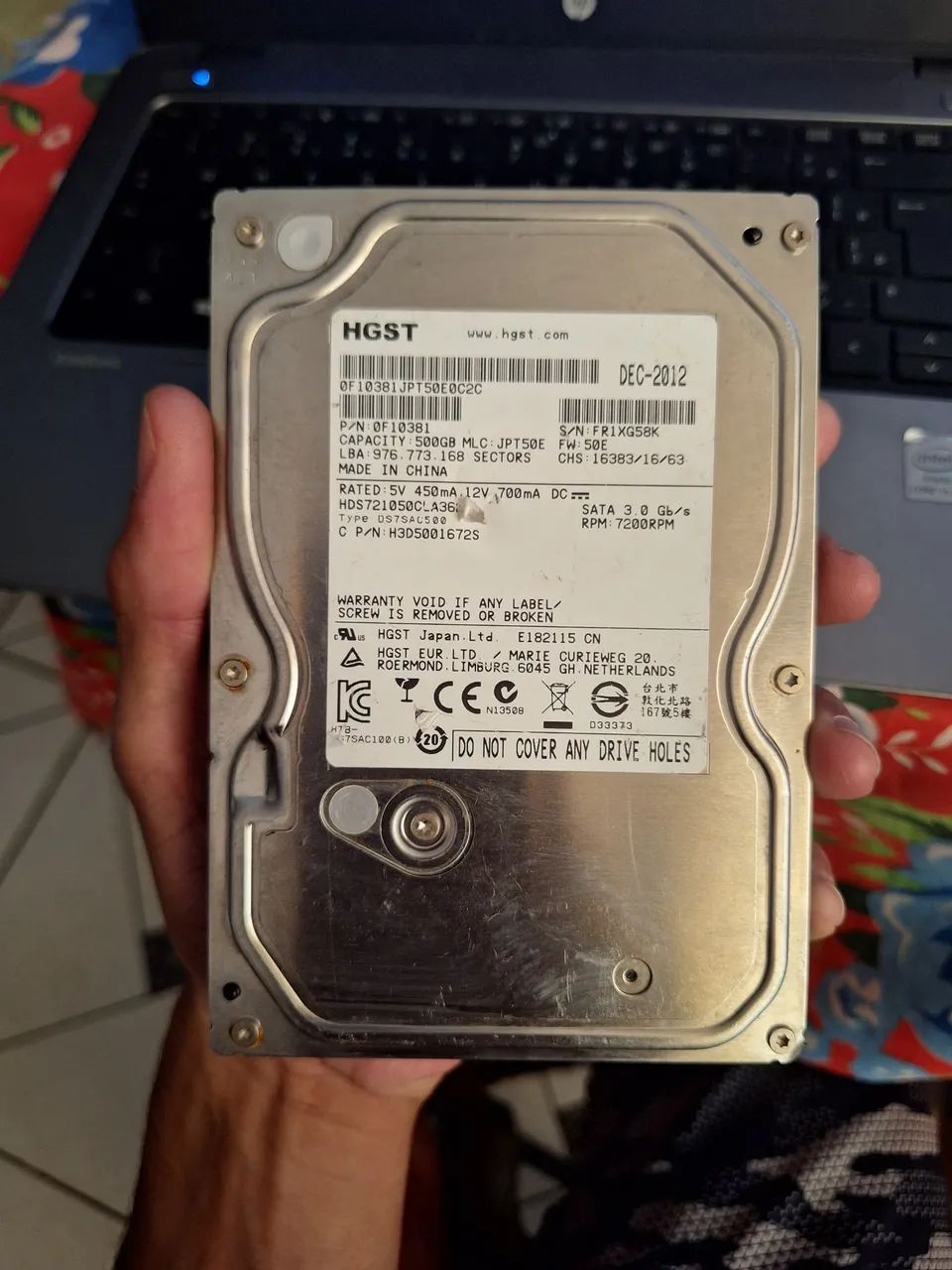 HD 500GB Hitachi Computador DVR Desktop 