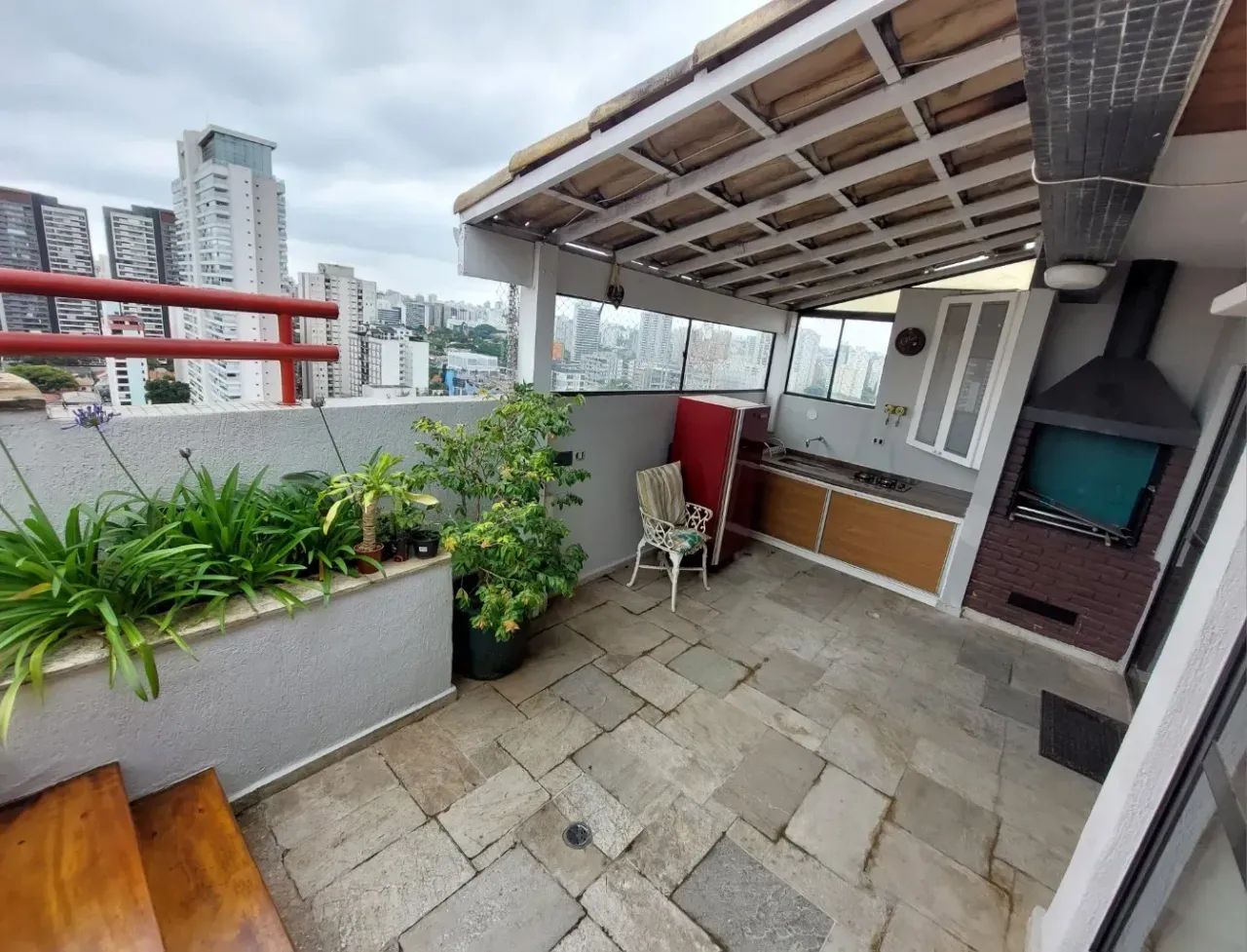 Cobertura duplex para VENDA com 147 m2 de área  útil e com 2 garagens - Foto 4