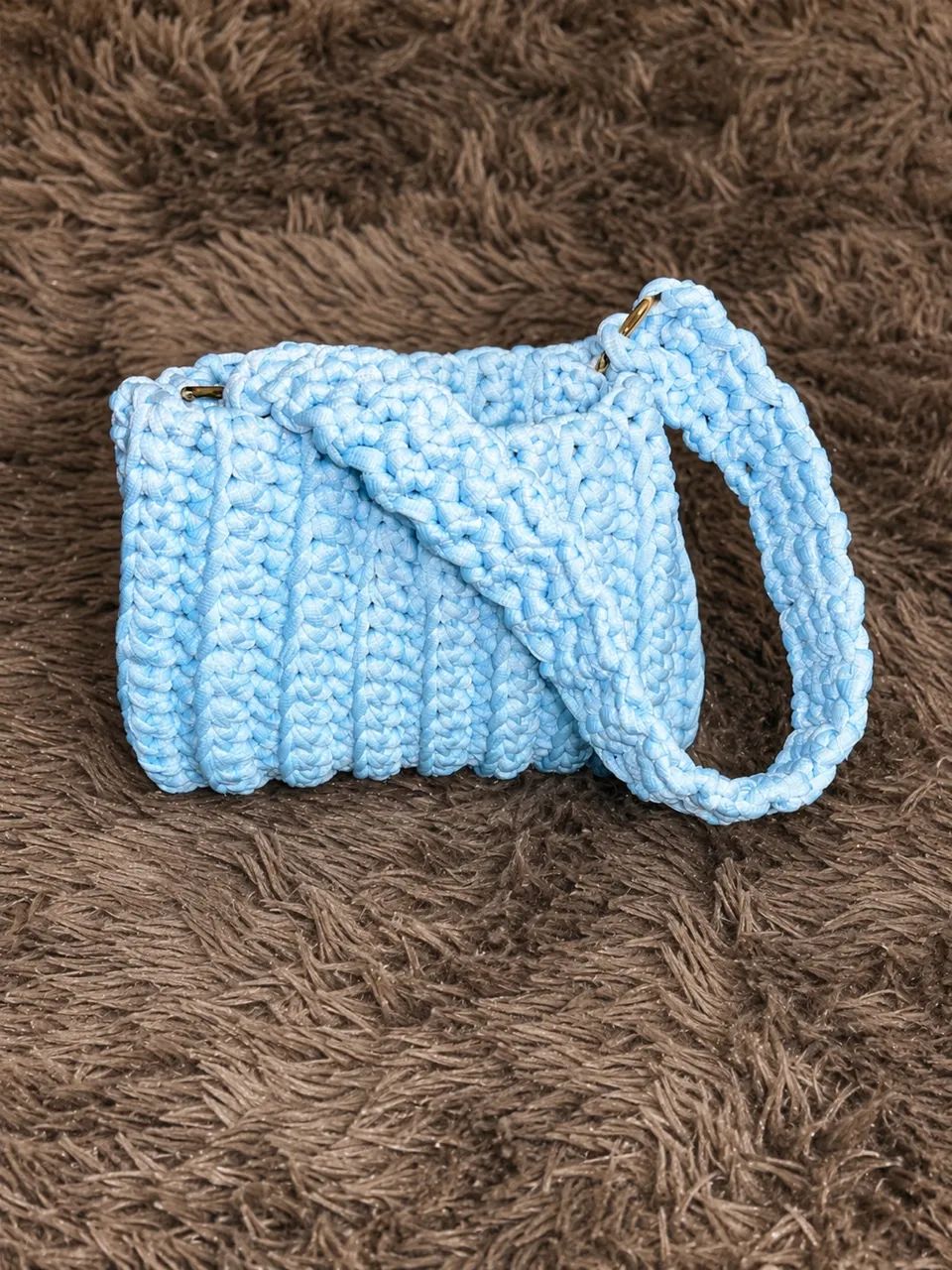 Bolsa de fio de malha 