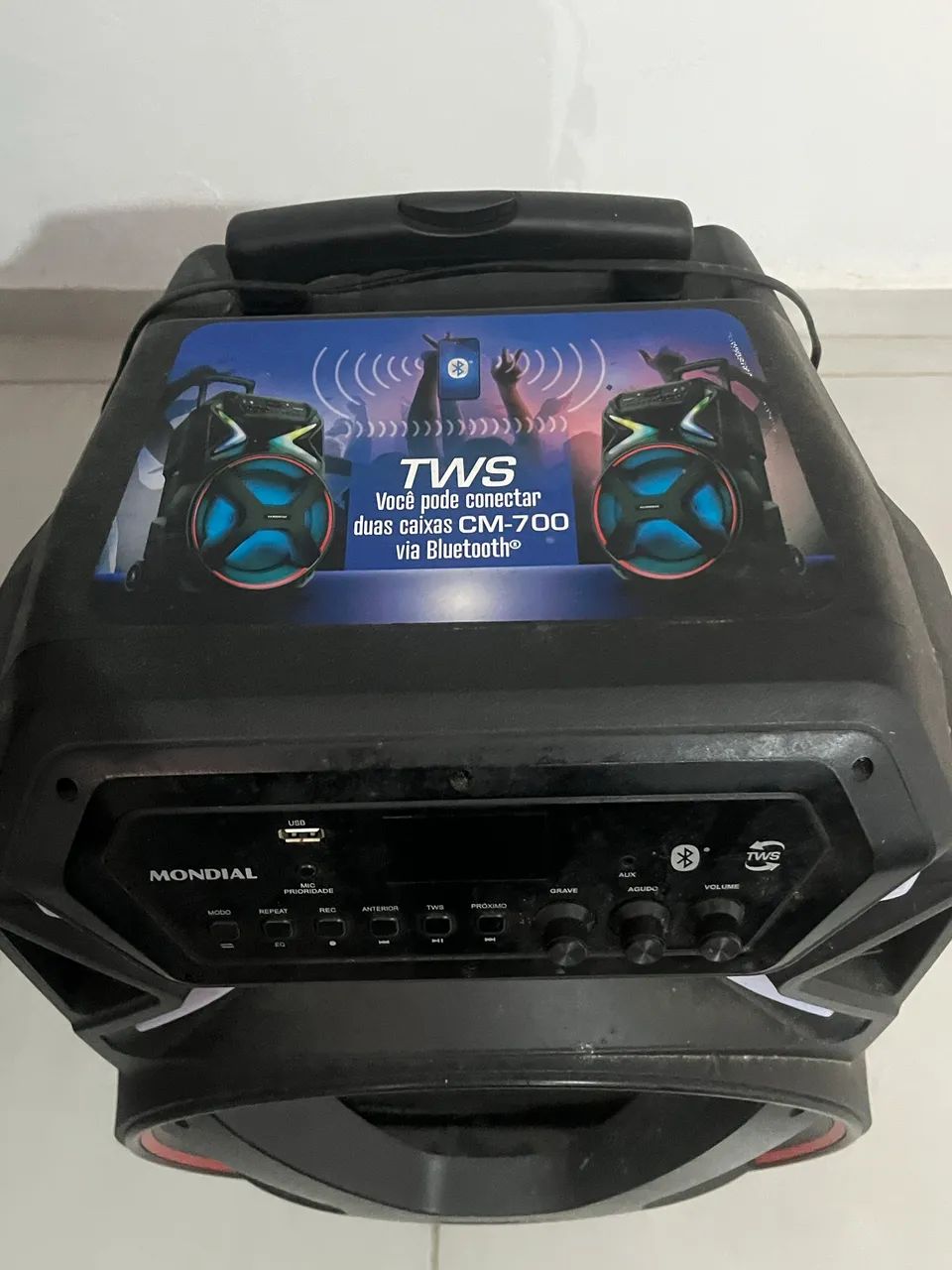 Caixa de som Mondial 700w - Foto 2