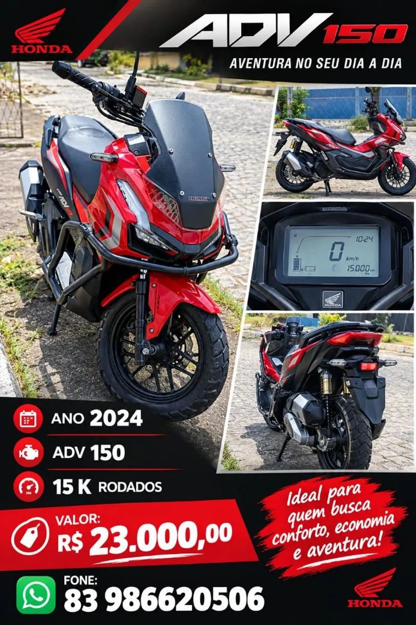 Moto ADV honda 