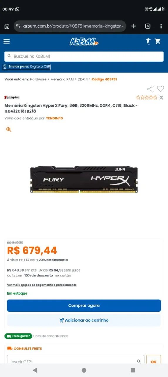 Processador i5 9500T - Processadores - Ponta de Matos, Cabedelo