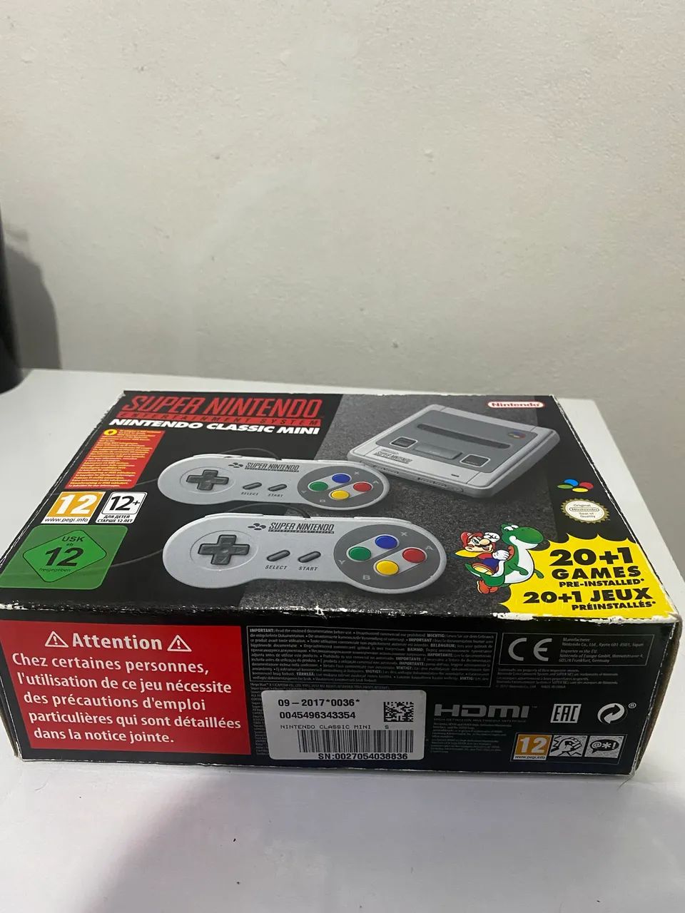 Super Nintendo Classic mini 21 jogos na memória  - Foto 5