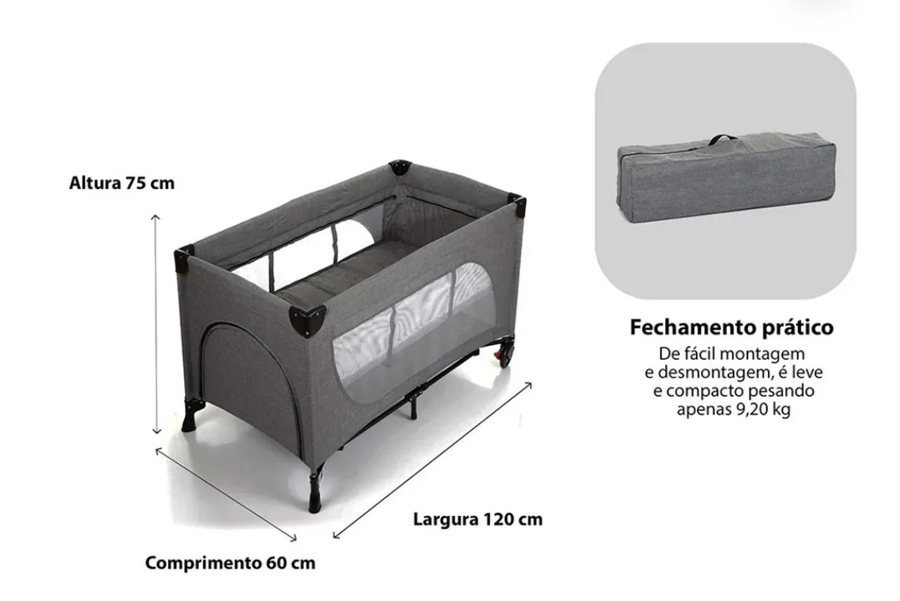 Berço DesmontáVel Moonlight da ABC Design