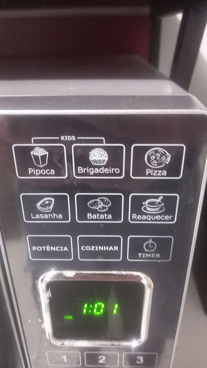 Microondas espelhado 23L Philco para conserto - Foto 4