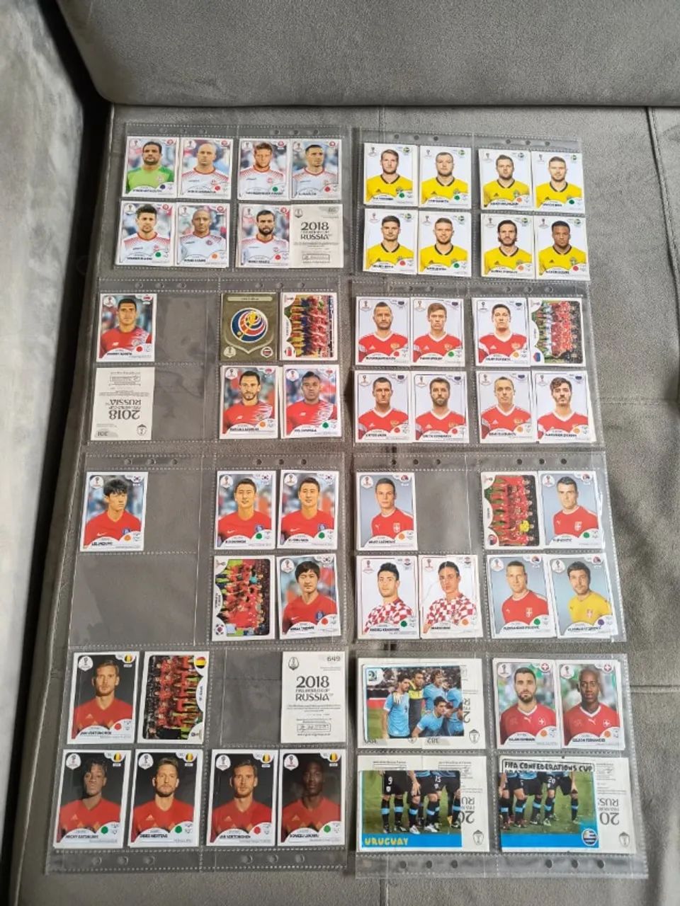 lote com 200 figurinhas copa 2018 panini - Foto 3