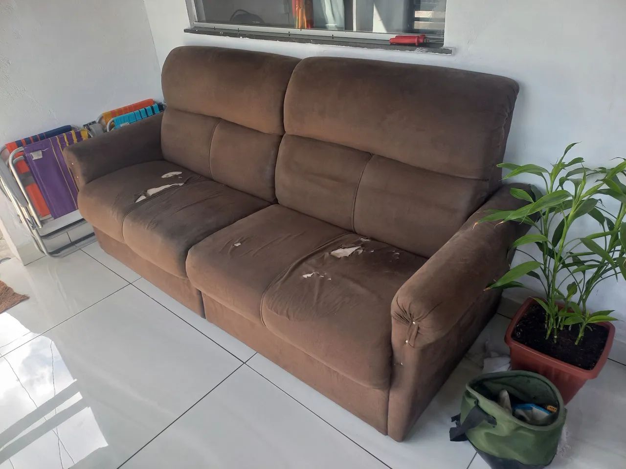 Vendo sofar de quatros lugares - Foto 2