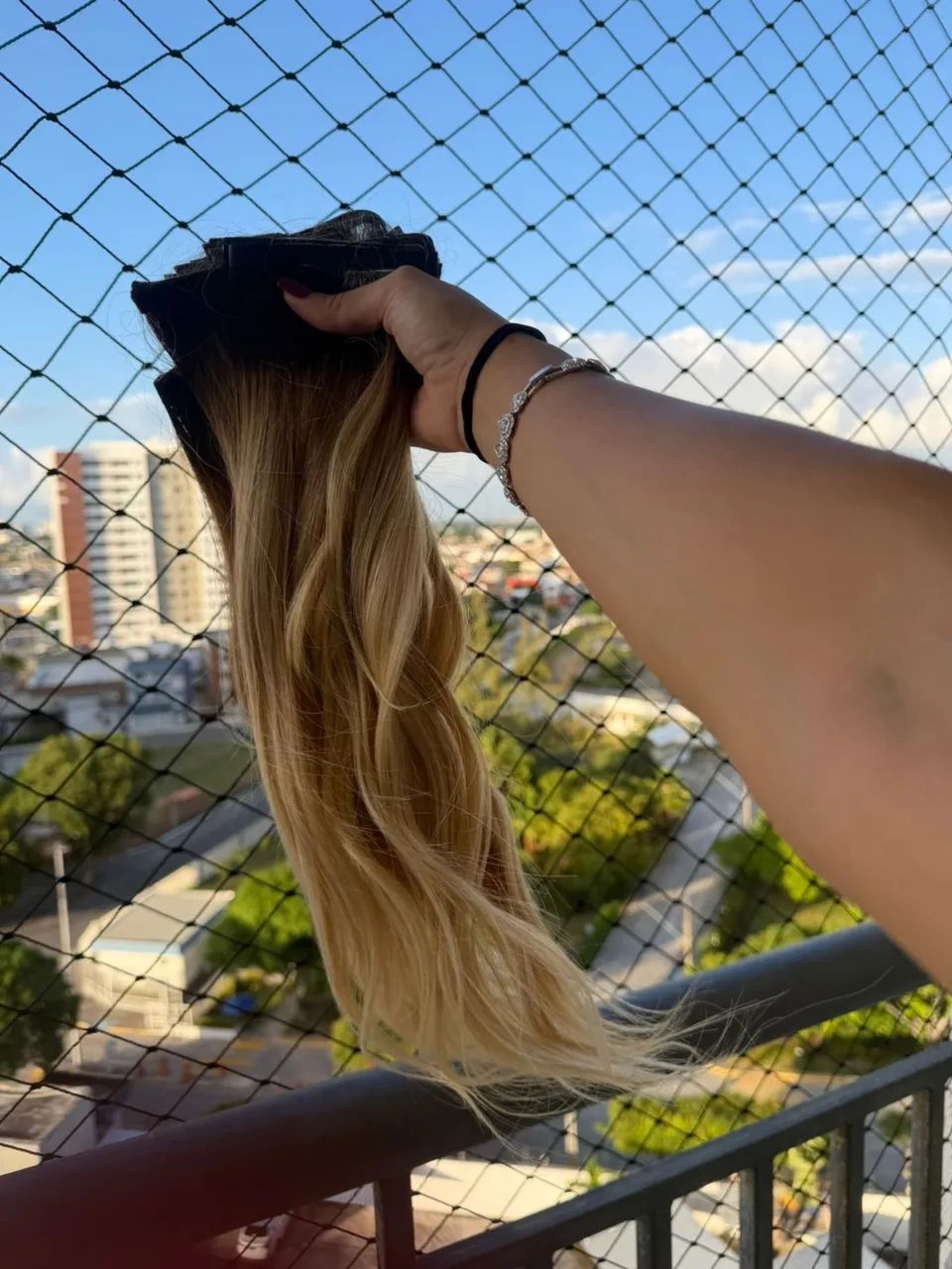 Mega hair loiro  - Foto 3