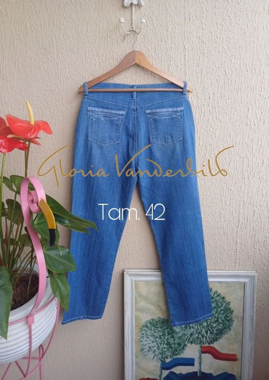 Calça Jeans Mom Feminina Importada Exclusiva - Foto 3