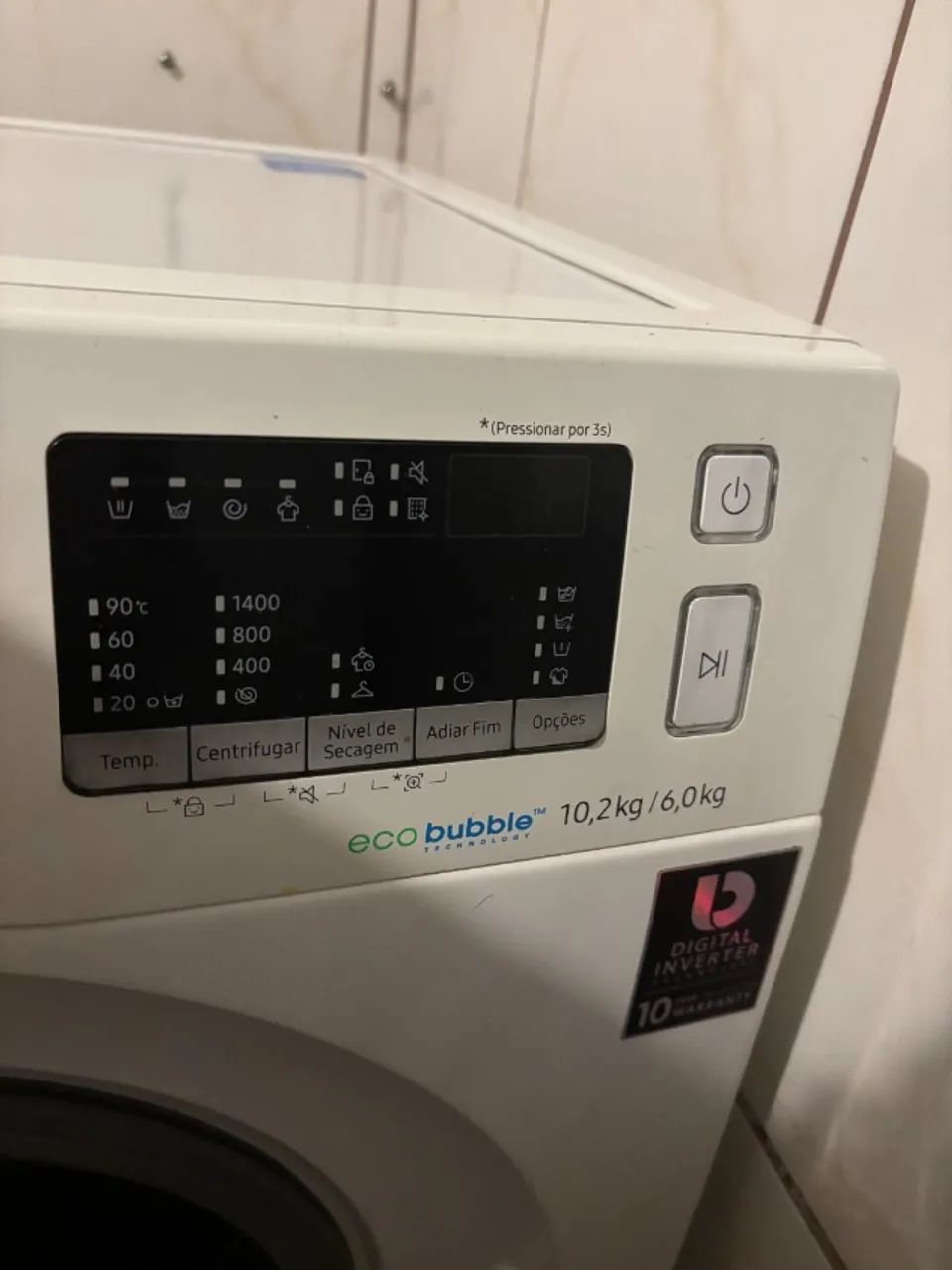 Máquina lava e seca Samsung - 10,2 kg | USADA - Foto 5