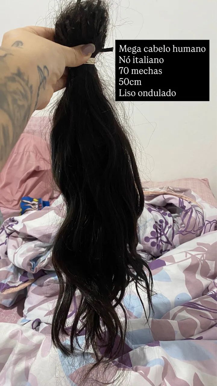 Mega cabelo humano 