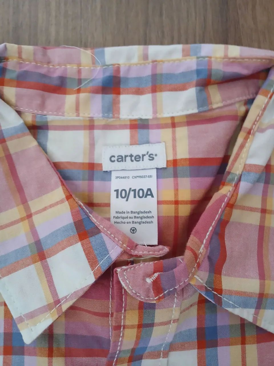 Camisa infantil Carters - Tam 10 - Foto 3