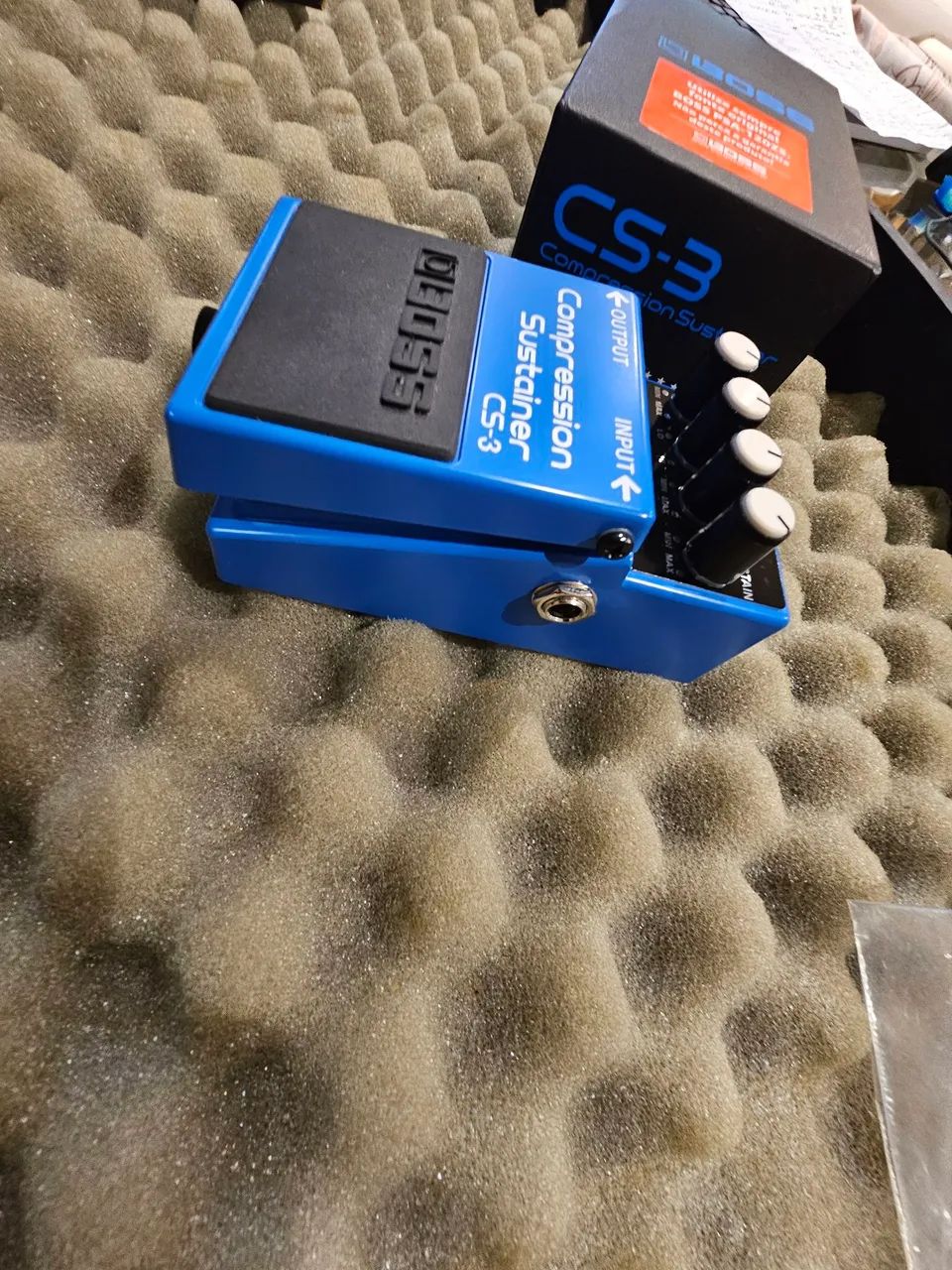 PEDAL BOSS CS-3 COMPRESSION SUSTAINER (COMPRESSÃO) - SEM USO, SEM MARCAS, NA CAIXA - Foto 2