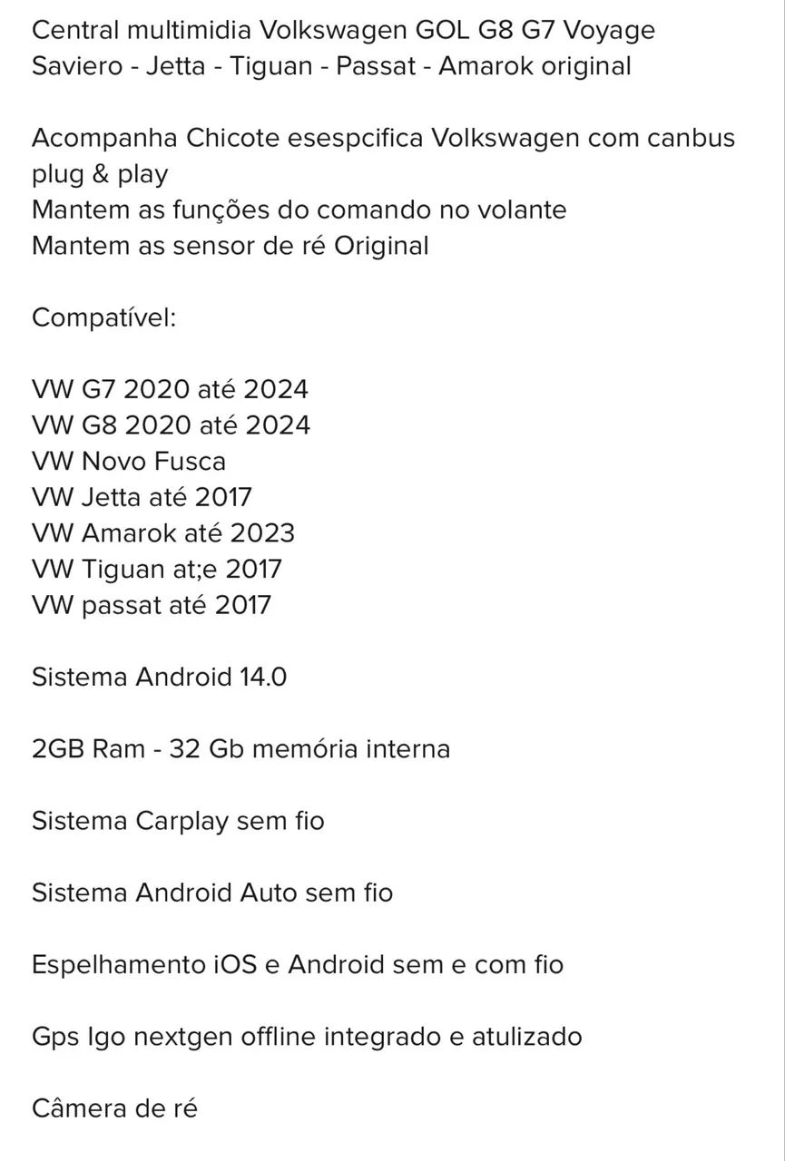 Multimídia VW 9 polegadas  - Foto 3