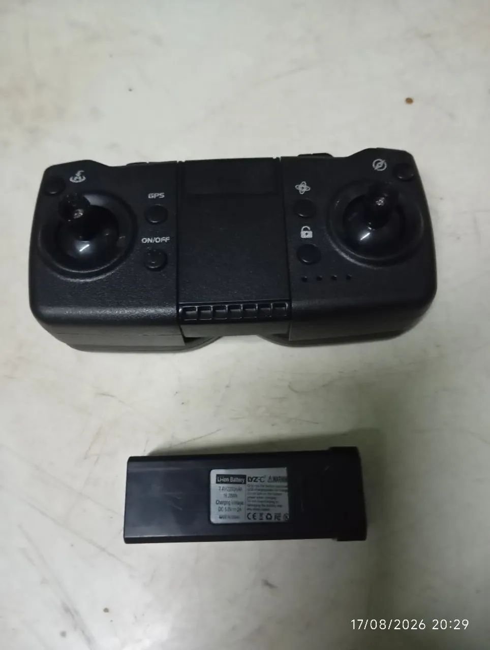 Controle, bateria. Do drone l900 pro se