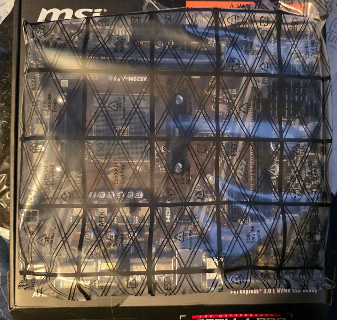 Placa mãe: MSI A520M-A PRO - Foto 3