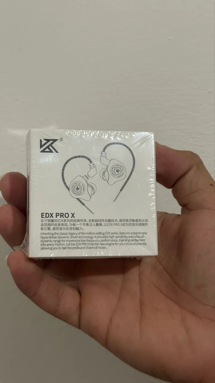 Fone KZ EDX PRO X (Cinza - Sem Microfone) - Foto 3