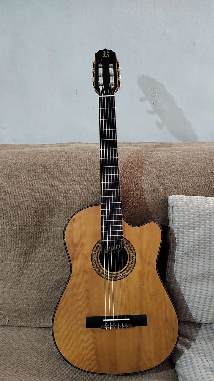 Violão rozini elétrico 