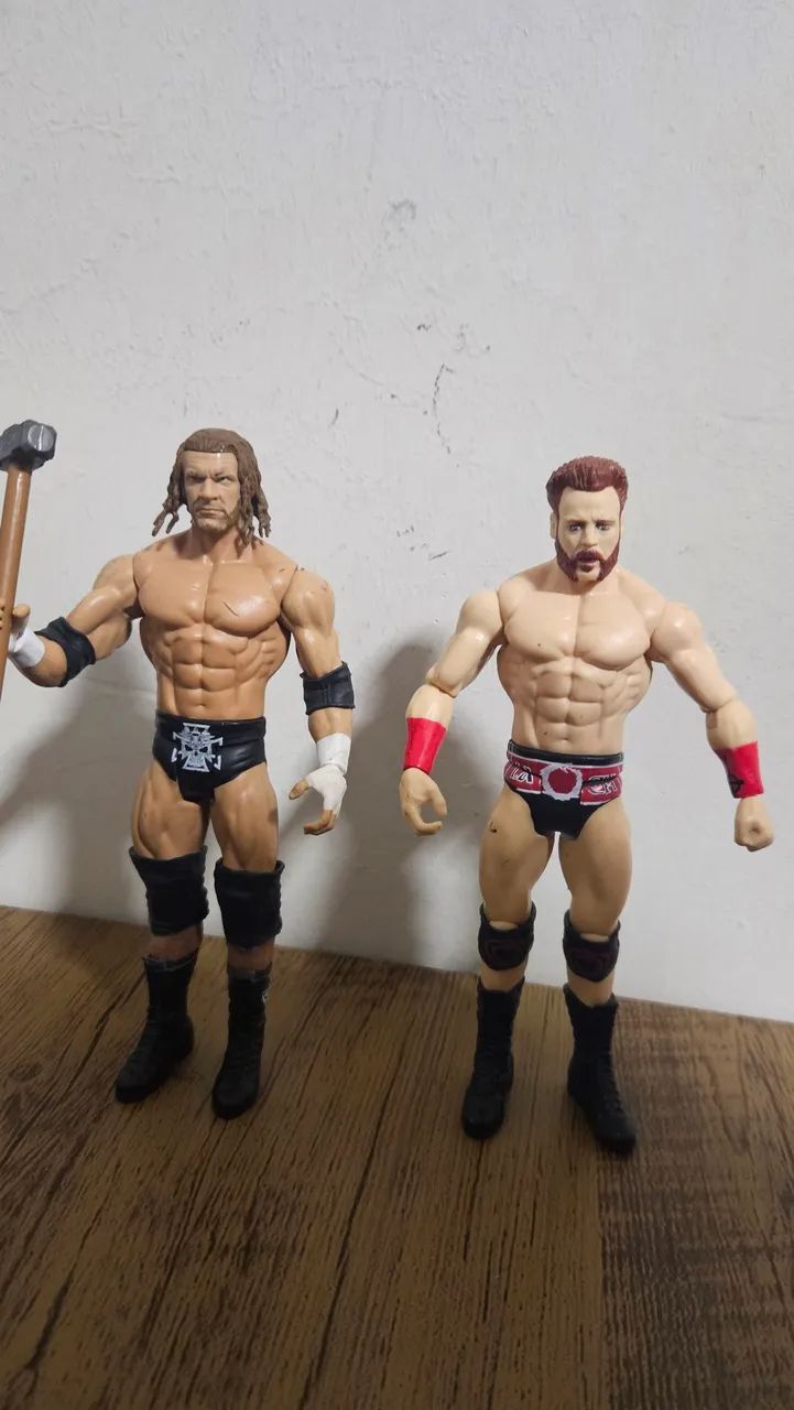 Sheamus e Triple H ? Action figures