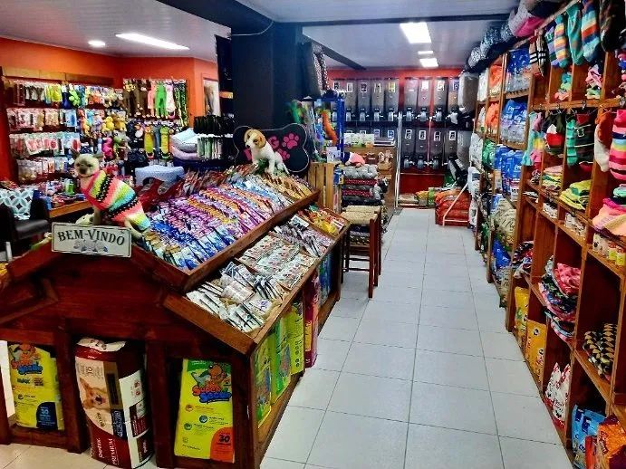 Mobiliário completo para pet shop, casa de grãos,  mercearia e etc