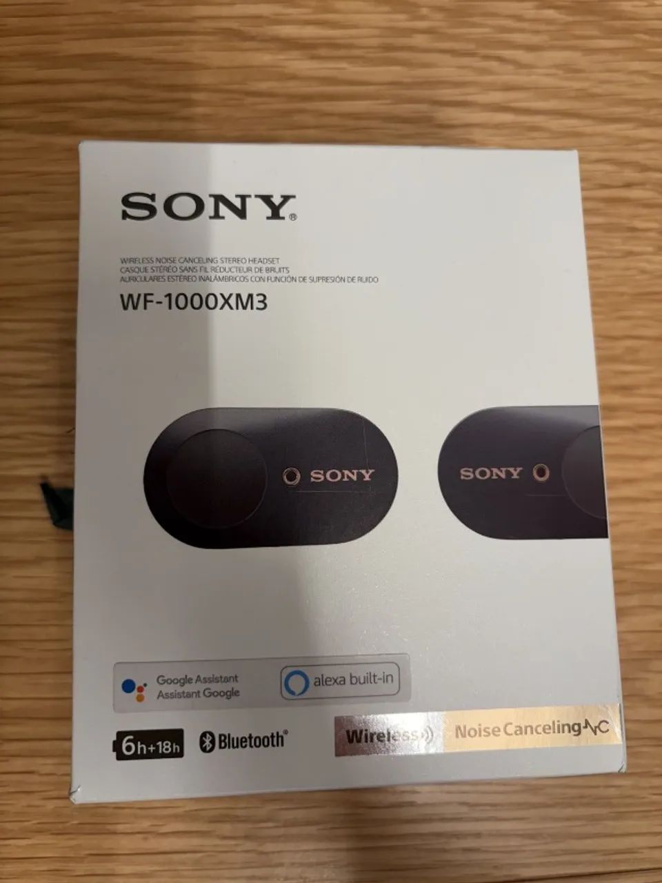 Fone Sony WF-1000XM3 Bluetooth Noise Cancelling Original - Foto 2