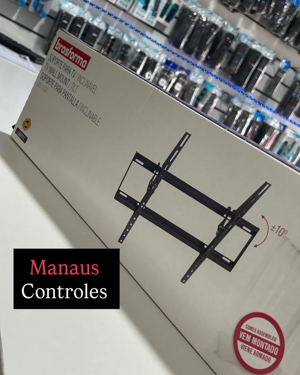 Suporte de Trilho Ultra Slim para Tv de 37 a 85 Polegadas ( Promoção ) - Foto 2