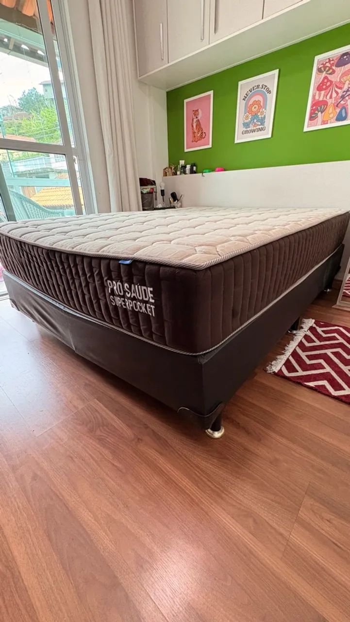 Cama Box e Ortobom Pró-Saúde Superpocket - Foto 3