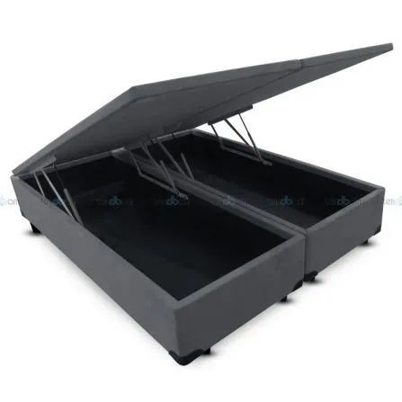 Cama Box Bau Queen Madeira Super Resistente Frete Grátis 