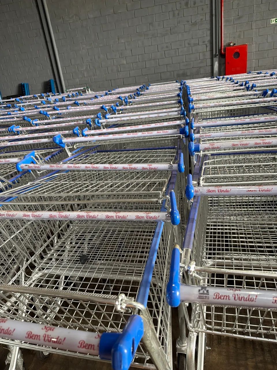 Carrinho de Supermercado 200L Reforçado - Pronta Entrega - Foto 4