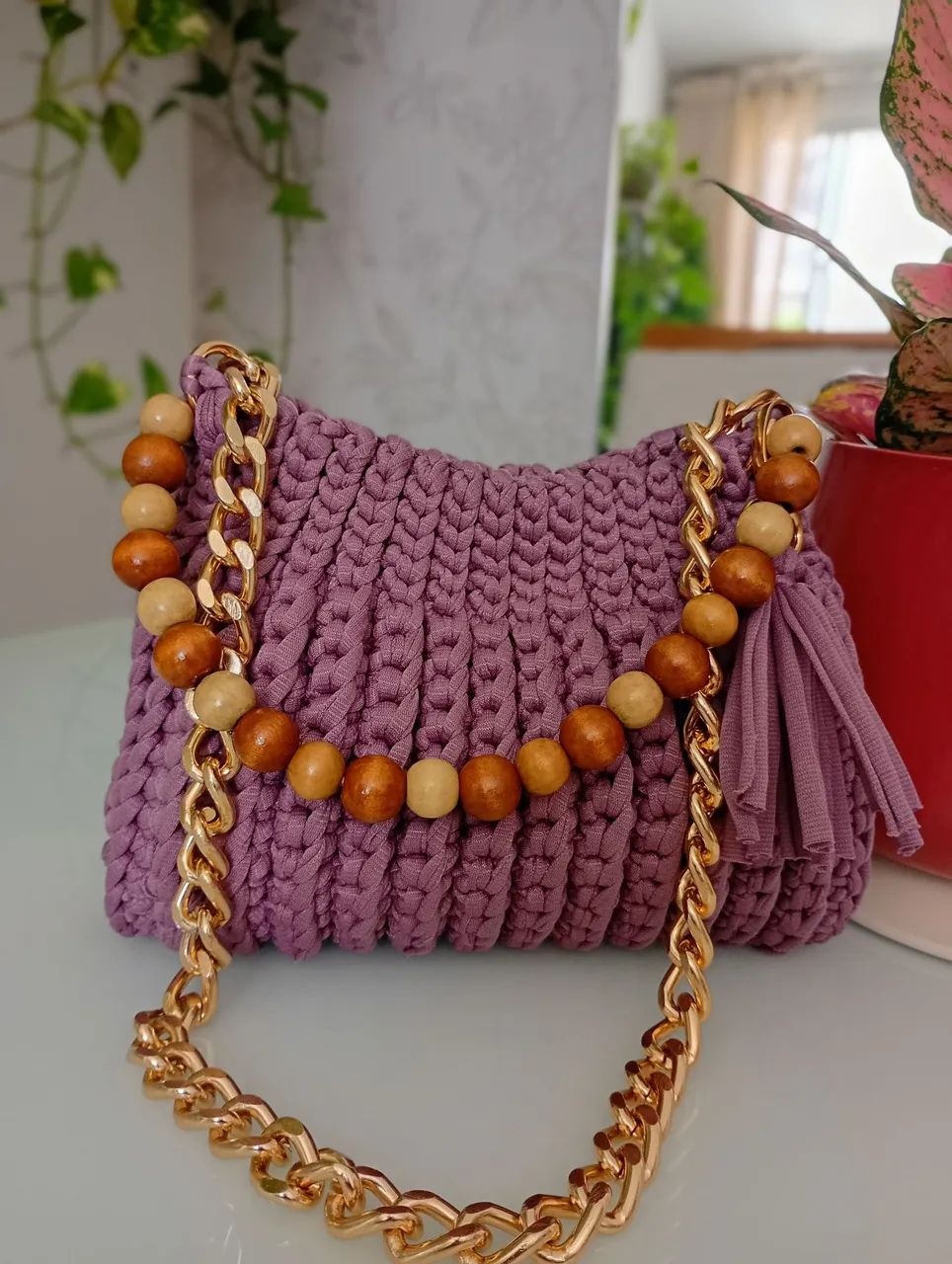 Bolsa de crochê  - Foto 2