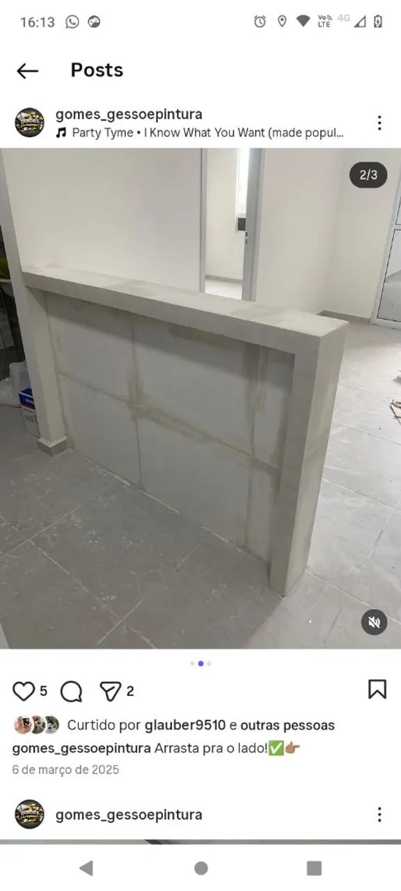 Gesso liso, gesso detalhado - Foto 3