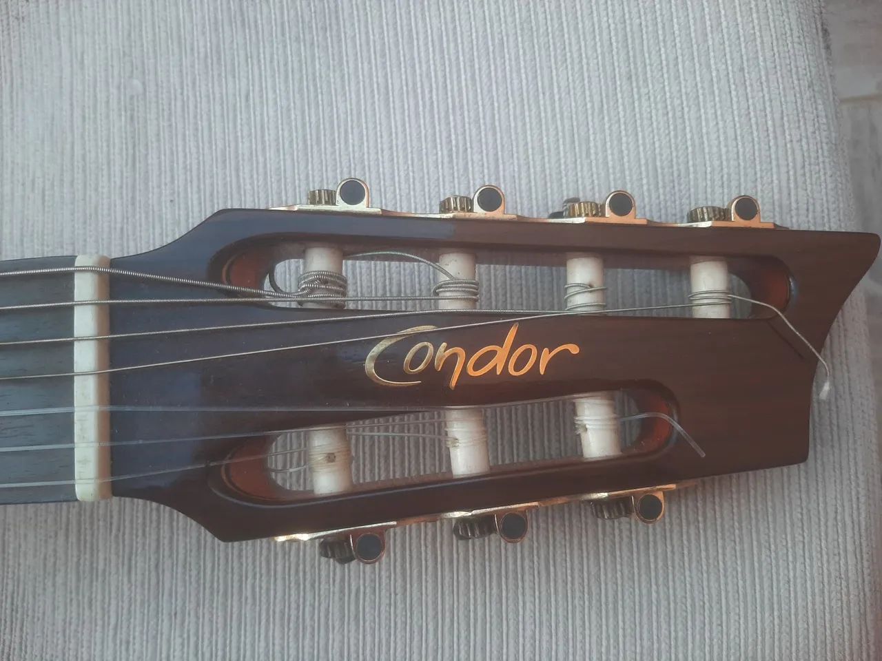 Violão 7 cordas Condor com capa - Foto 2