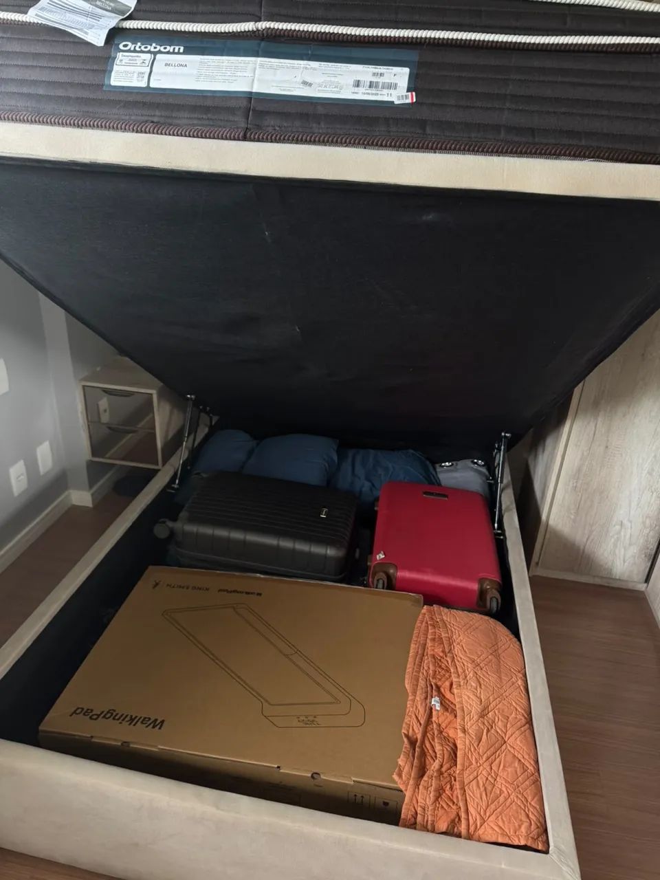 Cama Casal Ortobom Bellona NOVO - Foto 4