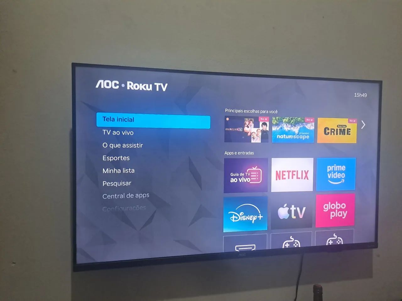 Vendo SMART TV ROKUT AOC