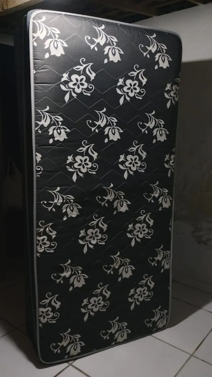 Cama box solteiro+colchão 