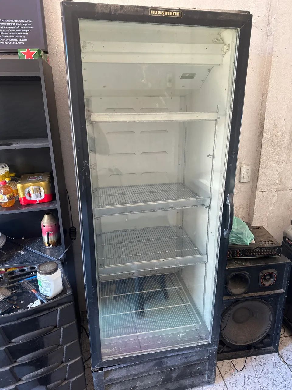 Freezer expositora grande