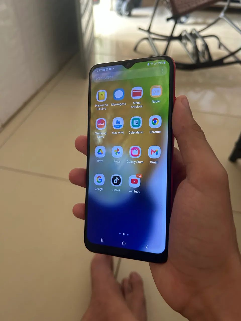 A03 6.5? 64gb 4g RAM  Vermelho 