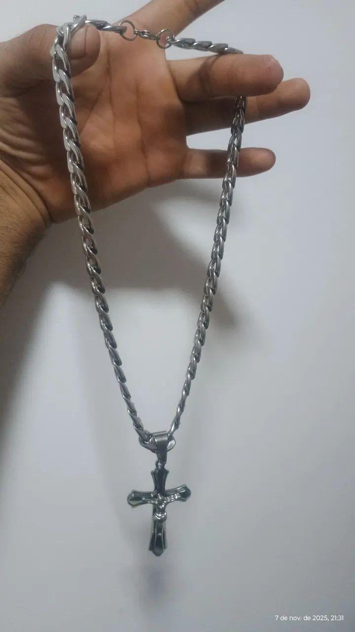 Correntinha inox 