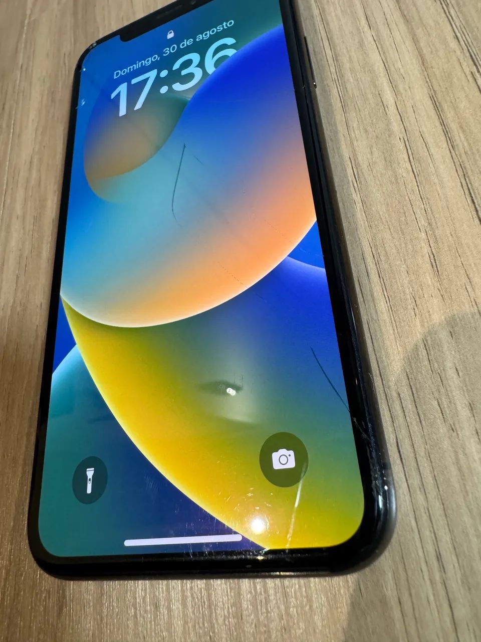 iPhone X Trincado, mas 100% funcionando  - Foto 4