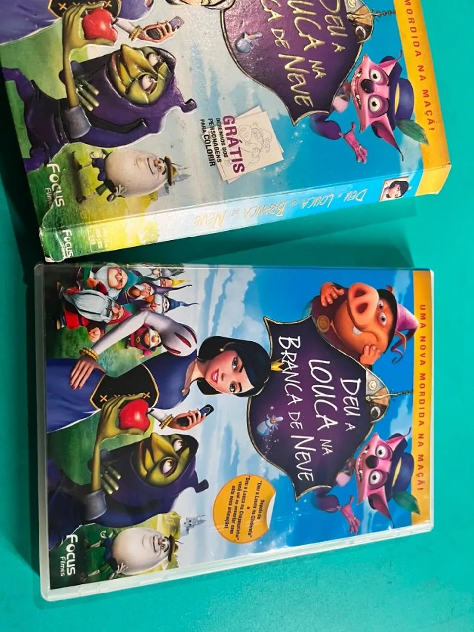 Dvd Original Deu A Louca Na Branca De Neve - CDs, DVDs etc