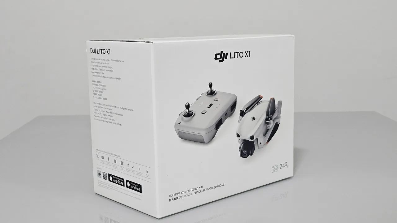 Dji Lito X1 Flymore combo com RCn3 Lacrado. - Foto 2