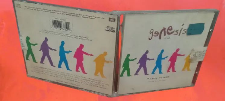 Cd Genesis Live The Way We Walk  - Foto 2
