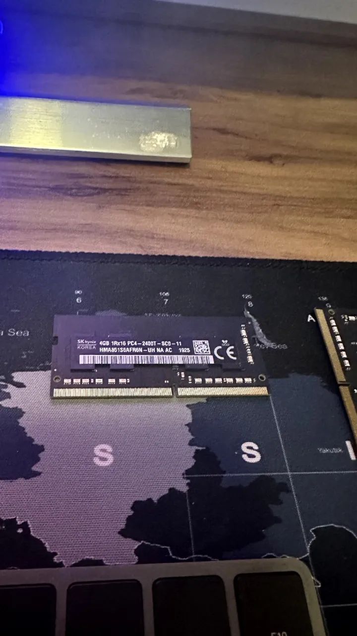 Memoria ddr4 4gb  2400mhz