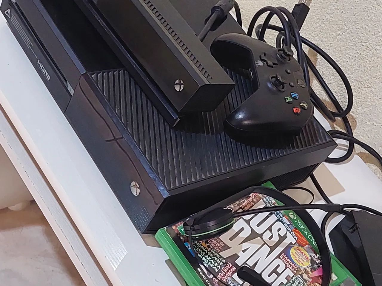  Vídeo game xbox one com Kinect e fone  - Foto 3